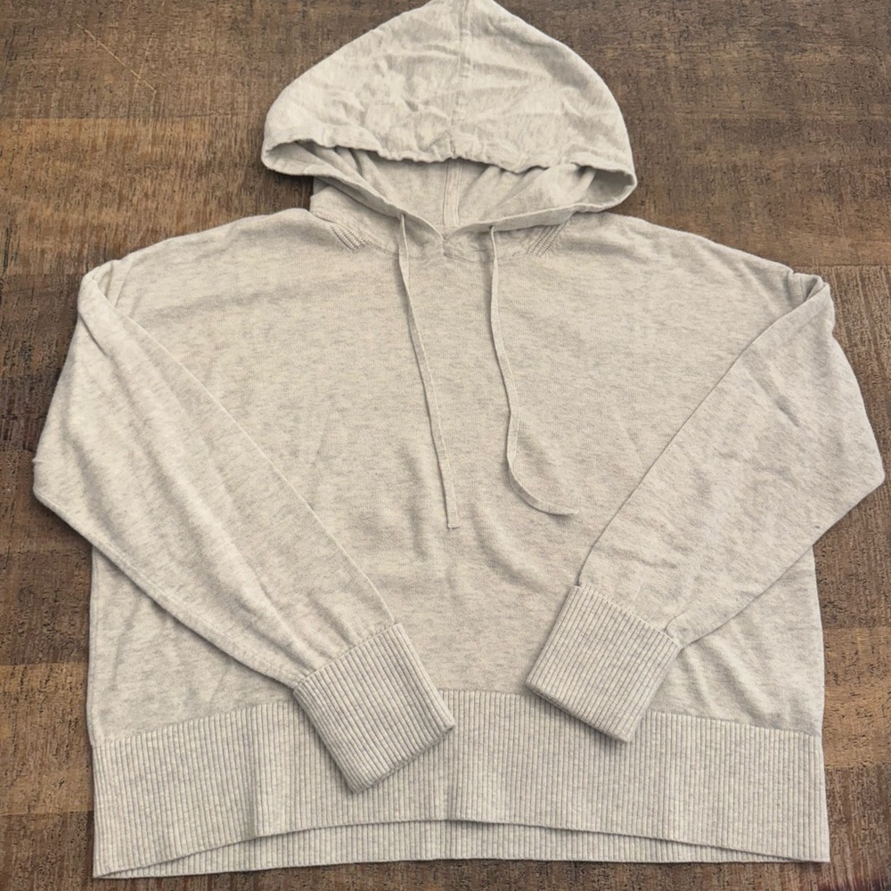Banana Republic Light Gray Hoodie
